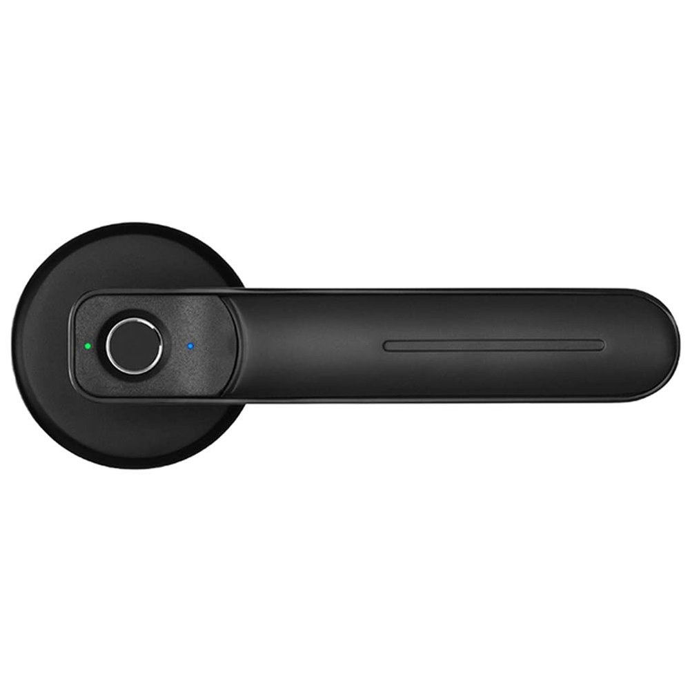 GAORUIFENG Fingerprint Door Lock Electronic Bedroom Sensitive Smart Biometric Door Lock Anti-Theft Door Handle Smart Lock for Home Office