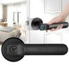 GAORUIFENG Fingerprint Door Lock Electronic Bedroom Sensitive Smart Biometric Door Lock Anti-Theft Door Handle Smart Lock for Home Office view 3