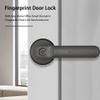 GAORUIFENG Fingerprint Door Lock Electronic Bedroom Sensitive Smart Biometric Door Lock Anti-Theft Door Handle Smart Lock for Home Office view 4
