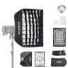 Godox Mini Softbox 30cm*45cm/ 11.8in*17.7in with Grid Diffuser Fast-Setup Bowens Mount Umbrella Softbox Compact Photography Lighting Softbox for Photography Continuous Light Monolight Strobe Flash view 1