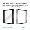 YHMMYSHX Cover for 3D Hologram, Projector 3D Fan Hologram Projector Protection Cover for 3D Advertising Projector Light Display Shell Easy to Change Video(Black,Cover for 40cm) view 2