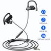 3.5mm Wired Sports Earbuds with Over EarHook Secure Fit for Running Exercising Gym, 6FT Length Stereo Laptop Earphone Headset for Office PC Desktop Zoom Meeting Enhanced Bass Noise Isolation Headphone view 2