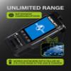 PoC Radios Unlimted Range - IP67 Waterproof & Floating 4G LTE PTT Push to Talk Over Cellular Radio Radios Pre-Installed SIM Nationwide Coverage Outdoor Marine Use (2) view 4