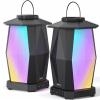 INGA Outdoor Speaker, Bluetooth Wireless Speaker with Lights, Sync up to 100 Speakers, IPX5 Waterproof, 25.7W, 2 Packs, Portable for Outdoors/Patio/Porch/Pool view 1