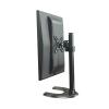 Single Monitor Desk Mount for 17-27" Screens, Height Adjustable, Freestanding, Supports Up to 10kg view 1