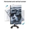 Single Monitor Desk Mount for 17-27" Screens, Height Adjustable, Freestanding, Supports Up to 10kg view 3