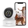 VSTARCAM 1080P One Lens Indoor Security Cameras Wireless WiFi, Color Night Vision, Motion Detection, Two-Way Audio view 1