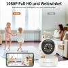 VSTARCAM 1080P One Lens Indoor Security Cameras Wireless WiFi, Color Night Vision, Motion Detection, Two-Way Audio view 2