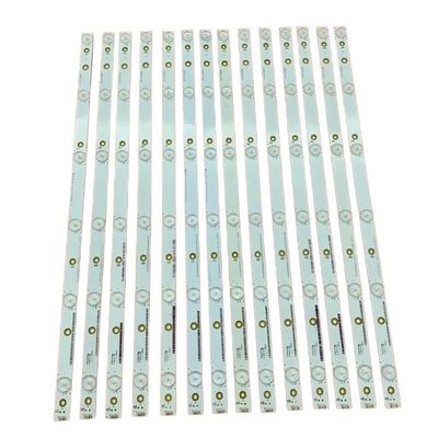 AKOUFAL 14 PCS LED Backlight 6LED Strip Fit for Vizio E55-C1 D55U-D1 LB55034 V0_06 TPT550J1-DUYSHA.G REV:S1F GJ-D2P5 2K15-550-D712-V6