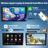 4+64G 9inch Car Stereo for Honda CRZ 2010-2016 w/GPS 2015 2014 2013 2012 2011Double Din Car Audio Receiver w/carplay w/Android 14 Auto w/WiFi w/Bluetooth AHD Camera view 3