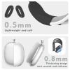 Aiaabq Case Cover for AirPods Max Headphones2024/2020,Sparkling ColorfulClear Soft TPU Skin Anti-Scratch,Transparent Accessories Ultra Protective Cover for AirPods Max. view 2