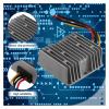 1pc A76F-168W DC Step UP Converter 12V to 48V 3.5A Power Converter Module Converter Voltage DC Regulator Reducer view 2