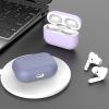 3 Pcs Set (White+Blue+Black) Case for AirPods Pro/Pro 2, Men Women Ultra Thin Soft Silicone TPU Solid Colors Earphone Cover Skin Earbud Protection Wireless Charging Cover for AirPods Pro view 4