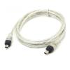 ACGTUY 1.5m 1394 Firewire USB 2.0 to 4pin to 6pin Data Cable IEEE 1394 Connection Cable Camera DV Acquisition Card(A-4) view 3