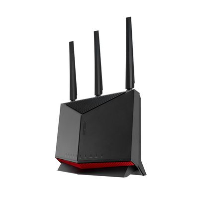 ASUS RT-BE86U BE6800 Dual-Band WiFi 7 Router, Supports 4096-QAM, MLO, AI WAN Detection, AiMesh, Subscription-Free Network Security, and Comprehensive VPN Features, Guest Network Pro, Gaming (Renewed)