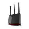 ASUS RT-BE86U BE6800 Dual-Band WiFi 7 Router, Supports 4096-QAM, MLO, AI WAN Detection, AiMesh, Subscription-Free Network Security, and Comprehensive VPN Features, Guest Network Pro, Gaming (Renewed) view 1