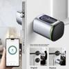 MARCHESI Electronic Double Cylinder Office with Fingerprint Access Control System Black view 4
