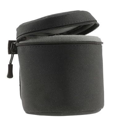Navitech Black Water Resistant Camera Lens Protective Case Pouch - Compatible With Canon EF 16-35mm f4L IS USM Lens