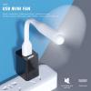 dxdxsmao 5.7Mini Flexible Bendable USB Fan, for Power Bank Laptop PC AC Charger Portable Hand Fan, Computer Summer Gadget(250cm) view 3