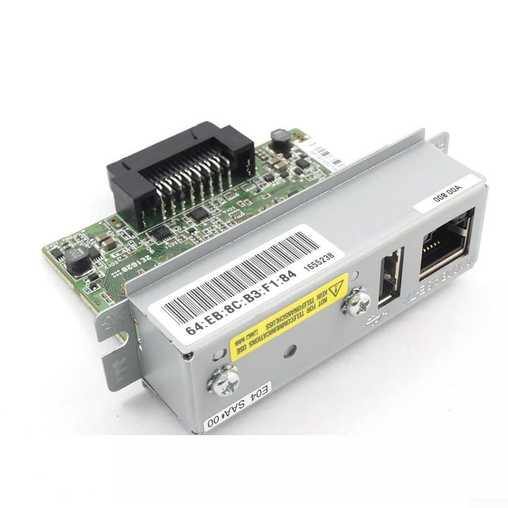 UB-E04 Ethernet Interface, Ethernet Interface Compatible With UB-E04 C32C824541 TM-U220PB T81 U288 T88IV T88VI T88V T70II U220 H6000 Module