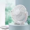 dxdxsmao USB Mini Rechargeable Fan, Outdoor Portable, 2-speed Wind, 5-blade Design, Air Circulator, Stable Base, Durable(250cm) view 3