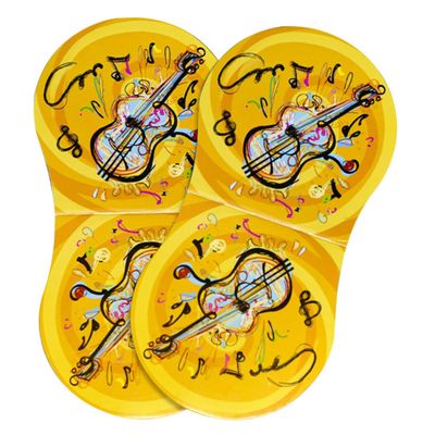 FONDOTIN 2pcs Protect Your Vinyl Record Cleaning Mitts Static Cardboard Pads Dust Handling