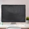 Computer Monitors Dust Cover, 420D Oxford Anti-Static Waterproof Panel Case Display Compatible Full Body Protectors LCD Screen Sleeve 21-34" Desktop PC TV Home office (Black,61x46x8cm) view 2