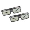 2Pcs DLP Link 3D Glasses, Rechargeable Active Shutter Eyewear for 3D DLPLink Projectors, Compatible with, for -3000 Pro/3500 Pro & Other DLPLink view 4