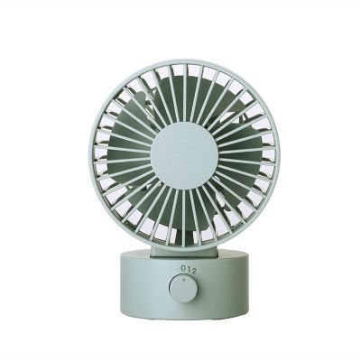 dxdxsmao Wuyin Same Type USB Fan, New Office Desktop Mini Mute Student Electric Fan Gift Customization(Gray blue)
