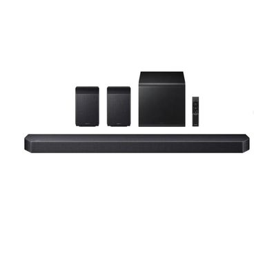 Samsung Q-SerieSamsungs Soundbar 9.1.4 ch w/Subwoofer + Rear Speaker Titan Black HW-Q930F/ZA