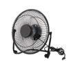 balacoo USB Mini Metal Fan Rotating Mode Quiet Desk Cooling Fan for PC Laptop Notebook Air Circulator Black view 1