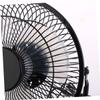 balacoo USB Mini Metal Fan Rotating Mode Quiet Desk Cooling Fan for PC Laptop Notebook Air Circulator Black view 3