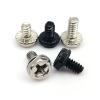 100pc 6#-32x5/6/8mm PC Case Power Supply PSU Hard Drive HDD Motherboard Video Card Head Mount Fix Screw Bolt(Silver,6-32x5mm) view 3