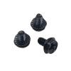 100pc 6#-32x5/6/8mm PC Case Power Supply PSU Hard Drive HDD Motherboard Video Card Head Mount Fix Screw Bolt(Black,6-32x8mm) view 1