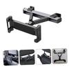 FONDOTIN Headrest Tablet Holder for Car Adjustable Backseat Tablet Mount Lightweight and Easy to Install Compatible Various Headrests for Road Trips and Family Travel view 4