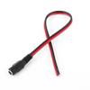 10pcs 12V CCTV Security Camera DC Male and Female Power Plug Cable Male Female DC Pigtail Connectors for CCTV -Security Camera, Black and Red view 2