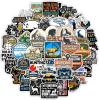 100PCS Hunting Stickers Pack, Waterproof Vinyl Decals for Outdoor Use, Laptop, Tumbler, Skateboard, Truck view 1