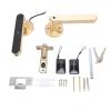 Fingerprint Door Entry Lock, 5 in 1 Smart Multi Function with Fingerprint Password IC Card, Tuya App Key Unlocking for Home Hotel Office view 3