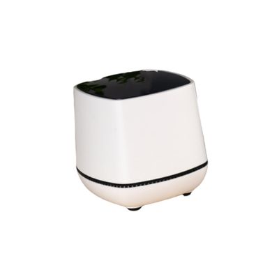 Angoily USB Powered Mini Computer Speakers for Desktop and Laptop Compact Bass Sound Audio Small White Speakers for Home Use for Music and Gaming