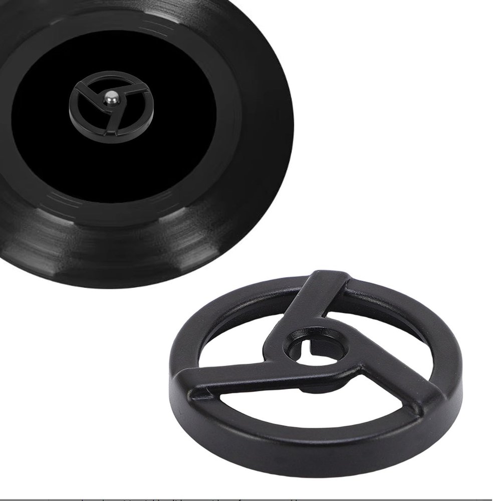 38mm Plastic 45 RPM Record Adapters for 7 Inch Turntable Gramophone, 7 Inch Record Adaptor Snap in Inserts for