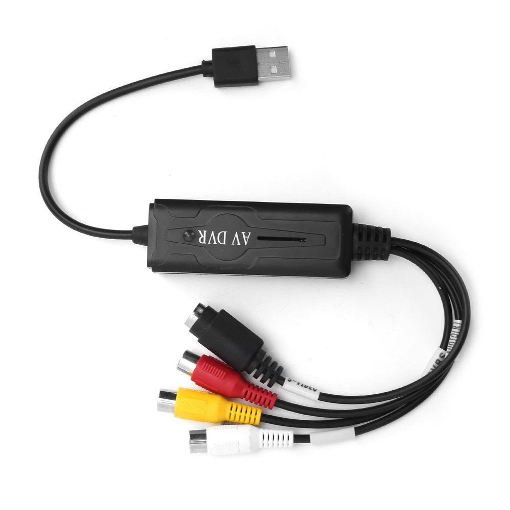Acouto USB Video Converter - and Convert AV to DVDVCDMP3/4 for with Sync