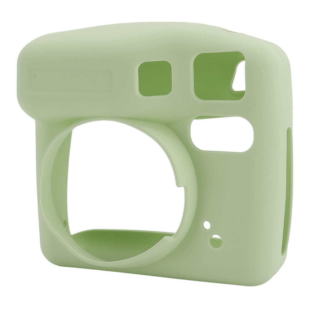 Akozon Camera Silicone Protective Case Wear Fall Soft Shell for SE Instant (Green)