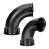 DOITOOL 2pcs Speaker Cabinet Port Curved Tube Port Subwoofer Accessory for Car Audio view 1