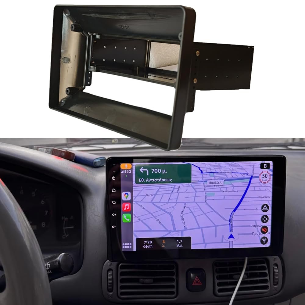 1 Din 9 Inch Universal Car Stereo Radio Fascia Touch Screen Autoradio Car MP5 Player Frame Plate Adapter Navigation Panel