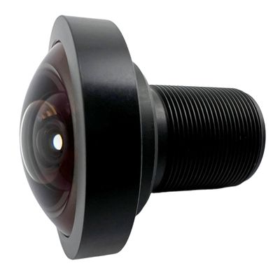 2mm M12 Fisheye Lens 200 FoV Fixed Focus F1.8 Aperture for Surveillance and Robotics Commonlands CIL281-F1.8-M12ANIR