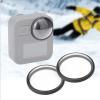 2PCS Acrylic Protective Lens Cover Anti Oil for Sports Cameras view 2