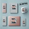 (3Pcs) Nursing Student Tears Sticker, Sticker Gifts Nursing Decorate Books, Laptops, Water Bottles Kindles Stickers, Phones Tumbler Waterproof Vinyl 3" Inch view 3