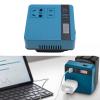 120W Car Power Inverter,18V-21V DC to 220V AC Car Inverter,Fast Charging Car Plug Adapter Outlet Charger for Laptop,Phone,Tablet,Car DC to AC Converter view 2
