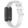 2 Pack Compatible with Fitbit Inspire 3 Bands, 15.4mm Width Soft Silicone Adjustable Sport Replacement Band for Women Men (Black/White, Large) view 2