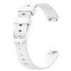 2 Pack Compatible with Fitbit Inspire 3 Bands, 15.4mm Width Soft Silicone Adjustable Sport Replacement Band for Women Men (Black/White, Large) view 3